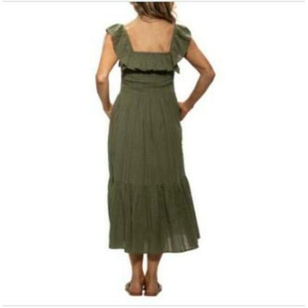 Dotti Women's Green Off-The-Shoulder Cover-Up Dress XL - Picture 2 of 2